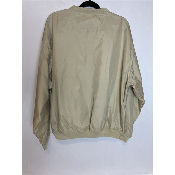 Baru Sports Golden Knights Logo Palms Stone SZ M Pullover Windbreaker Jacket NWT - Picture 7 of 7